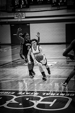 2013 LCHS Girls Basketball vs Southeast-76