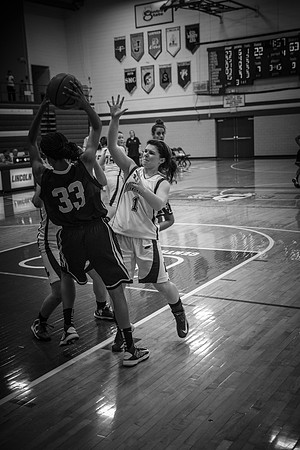 2013 LCHS Girls Basketball vs Southeast-72