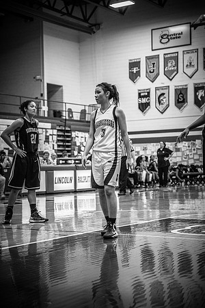 2013 LCHS Girls Basketball vs Southeast-67